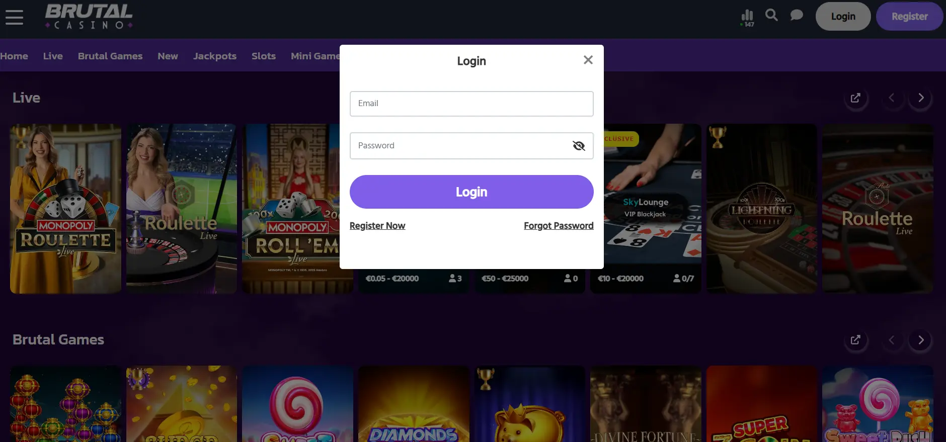 Brutal Casino Bonussen en Promocodes: Geef Je Spel Maximale Power image 2